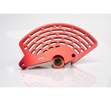 FM-PARTS АЛЮМІНІЄВА НАКЛАДКА ПЕРЕДНЬОГО ГАЛЬМІВНОГО ДИСКА BETA RR 250/300/350 '13-'24 ЧЕРВОНА