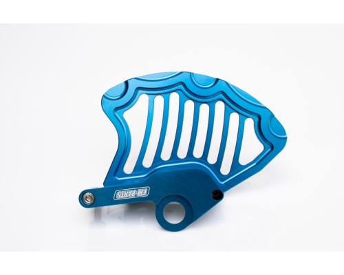 FM-PARTS АЛЮМІНІЄВИЙ НАКЛАДОК ПЕРЕДНЬОГО ГАЛЬМІВНОГО ДИСКА KTM / HUSQVARNA '15-'24 СИНИЙ (ВІСЬ 22ММ)
