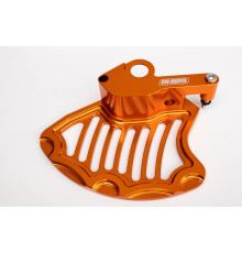 FM-PARTS АЛЮМІНІЄВА НАКЛАДКА ПЕРЕДНЬОГО ГАЛЬМІВНОГО ДИСКА KTM '15-'24 ORANGE