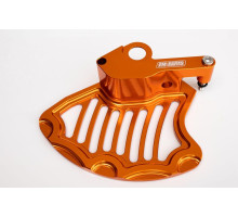 FM-PARTS АЛЮМІНІЄВА НАКЛАДКА ПЕРЕДНЬОГО ГАЛЬМІВНОГО ДИСКА KTM '15-'24 ORANGE