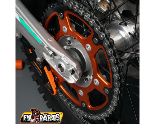 Кришки підшипників передніх коліс fm-parts (комплект) ktm / husqvarna '15-'23 чорні