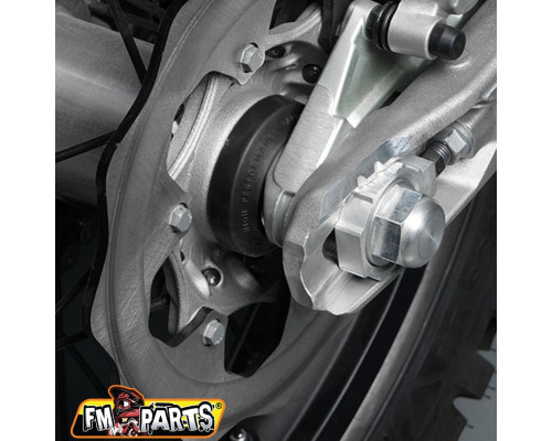 Кришки підшипників передніх коліс fm-parts (комплект) ktm / husqvarna '15-'23 чорні