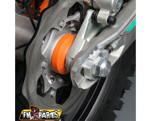 Fm-parts кришки підшипників переднього коліса (комплект) ktm / husqvarna '15-'23 orange