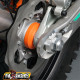 Fm-parts кришки підшипників переднього коліса (комплект) ktm / husqvarna '15-'23 orange