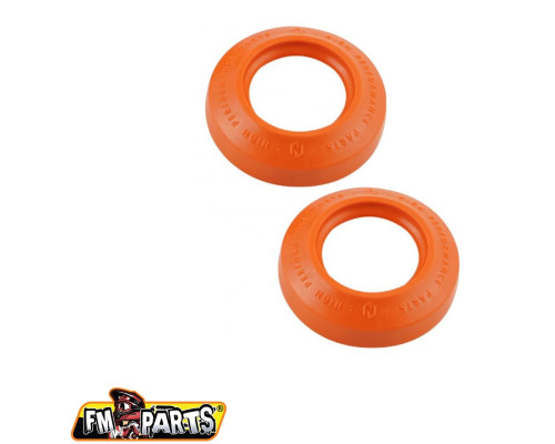 Fm-parts кришки підшипників переднього коліса (комплект) ktm / husqvarna '15-'23 orange