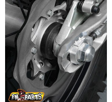 Кришки підшипників задніх коліс fm-parts (комплект) ktm / husqvarna '03-'23 чорні