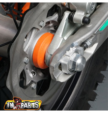 Fm-parts кришки задніх підшипників коліс (комплект) ktm / husqvarna '03-'23 колір: оранжевий