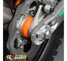 Fm-parts кришки задніх підшипників коліс (комплект) ktm / husqvarna '03-'23 колір: оранжевий