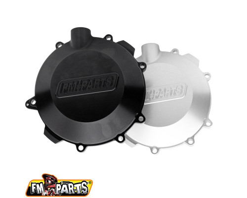 FM-PARTS КРИШКА ЗЧЕПЛЕННЯ (КРИШКА) ЧПУ ПОСИЛЕНА 6082 АЛЮМІНІЙ (БІЛЬШИЙ МАСЛООБ'ЄМ) KTM/HUSQVARNA/GAS GAS 250/300 '17-'23 ЧОРНИЙ