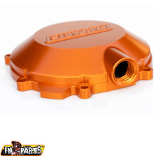 FM-PARTS КРИШКА ЗЧЕПЛЕННЯ (КРИШКА) ЧПУ ПОСИЛЕНА 6082 АЛЮМІНІЙ (БІЛЬША ЄМНІСТЬ МАСЛА) KTM/HUSQVARNA/GAS GAS 250/300 '17-'23 ORANGE