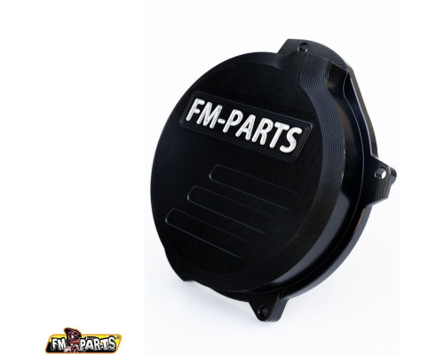 FM-PARTS КРИШКА ЗЧЕПЛЕННЯ (КРИШКА) CNC ПОСИЛЕНА 6082 АЛЮМІНІЙ KTM / HUSQVARNA / GAS GAS 250/300 '24 TBI ЧОРНИЙ