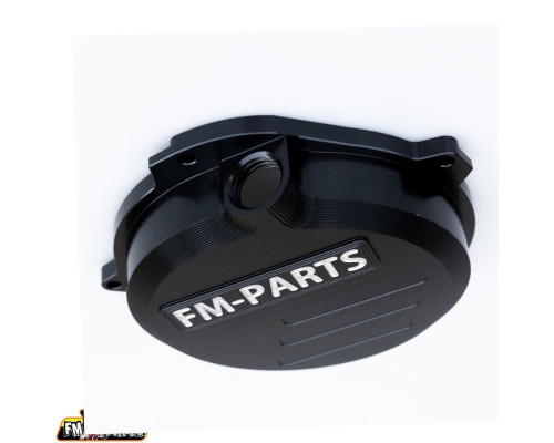 FM-PARTS КРИШКА ЗЧЕПЛЕННЯ (КРИШКА) CNC ПОСИЛЕНА 6082 АЛЮМІНІЙ KTM / HUSQVARNA / GAS GAS 250/300 '24 TBI ЧОРНИЙ