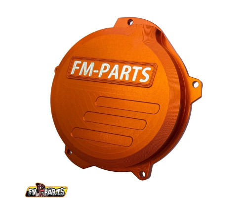 FM-PARTS КРИШКА ЗЧЕПЛЕННЯ (КРИШКА) CNC ПОСИЛЕНА 6082 АЛЮМІНІЙ KTM / HUSQVARNA / GAS GAS 250/300 '24 TBI КОЛІР ОРАНЖЕВИЙ