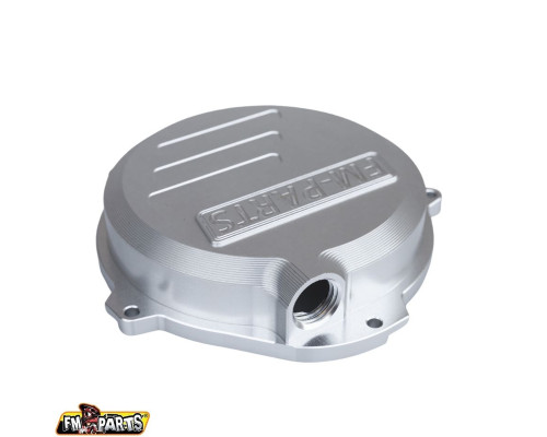 FM-PARTS КРИШКА ЗЧЕПЛЕННЯ (КРИШКА) CNC ПОСИЛЕНА 6082 АЛЮМІНІЙ KTM / HUSQVARNA / GAS GAS 250/300 '24 TBI КОЛІР СРІБЛИВИЙ