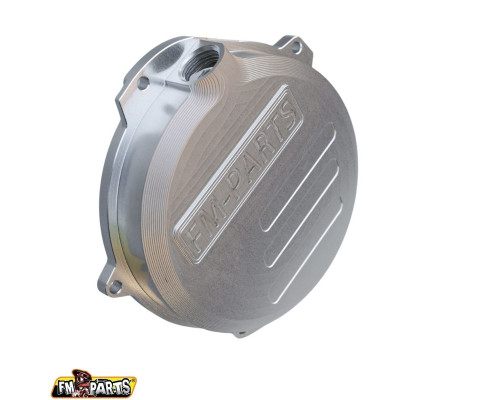 FM-PARTS КРИШКА ЗЧЕПЛЕННЯ (КРИШКА) CNC ПОСИЛЕНА 6082 АЛЮМІНІЙ KTM / HUSQVARNA / GAS GAS 250/300 '24 TBI КОЛІР СРІБЛИВИЙ