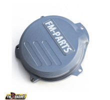 FM-PARTS КРИШКА ЗЧЕПЛЕННЯ (КРИШКА) ПОСИЛЕНА ЧПУ 6082 АЛЮМІНІЙ KTM / HUSQVARNA / GAS GAS 250/300 '24 TBI КОЛІР СРІБЛИВИЙ (Збройний метал)