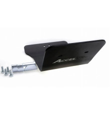 Алюмінієва кришка двигуна accel ktm 125/250/350/450 sxf, excf '11-'14, husqvarna '14-'15 чорна