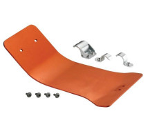 Алюмінієва кришка двигуна accel ktm 125/250/350/450 sxf, excf '11-'14, husqvarna '14-'15 колір помаранчевий