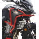 Алюмінієві захисні решітки двигуна та радіатора crosspro HONDA cb 500x '19-'23 матовий чорний колір