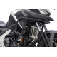Алюмінієві захисні решітки двигуна та радіатора crosspro gmole HONDA nc750x '21 - чорний колір