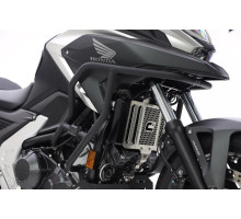Алюмінієві захисні решітки двигуна та радіатора crosspro gmole HONDA nc750x '21 - чорний колір
