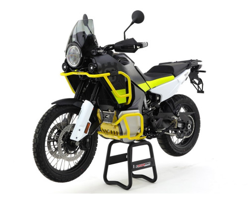 Алюмінієві захисні кожухи двигуна та радіатора crosspro gmole husqvarna norden 901 '22-'23, norden 901 expedition '23 - колір чорний
