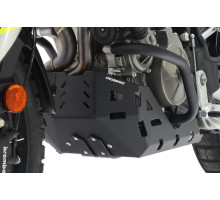 Алюмінієва кришка двигуна crosspro aprilia tuareg 660 '22 - колір матовий чорний