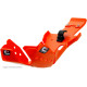 Захисний кожух двигуна та тяги crosspro (pro-link) в dtc hard enduro підходить для: ktm sx-f / xc-f 250/300 '23-, husqvarna fc 250 / 350 '23-, колір помаранчевий