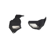 Polispor street kit кришка генератора (кришка) та кришка зчеплення HONDA africa twin crf 1100 l dct '20-22' колір чорний (8486500001+8486400001)
