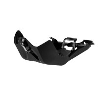 Polisport кришка двигуна fortress skid plate beta(4t) 350/390/430/480/500 rr '20-'23 колір чорний