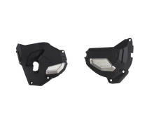 Polisport street kit кришка генератора та зчеплення HONDA cb 650 f/r '14-20', cbr 650 f/r '14-19' black (8486100001+8486200001)