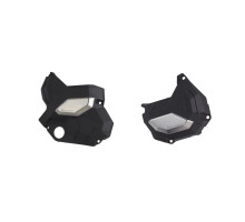 Polisport street kit кришка генератора та кришка зчеплення kawasaki z 650 '17-23' black (8485500001+8485600001)