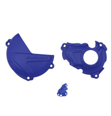 Polisport кришка генератора, кришка зчеплення та кришка водяного насоса комплект YAMAHA yz 250f '19-'23 (8471000003+8471200003+8484500002) колір синій