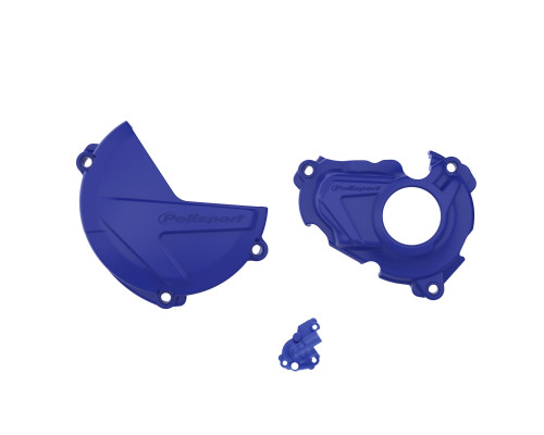 Polisport кришка генератора, кришка зчеплення та кришка водяного насоса комплект YAMAHA yz 250f '19-'23 (8471000003+8471200003+8484500002) колір синій