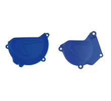 Комплект кришок генератора та зчеплення polisport YAMAHA yz 250 '05-'25 (8464500003+8463700003) колір синій