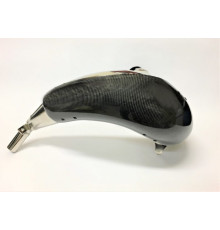 Promx carbon large diffuser cover dep pipes (dept2243) 2t ktm 250/300, xc 250 '19-, exc-tpi 20-, husqvarna tx 250/300 '19-, te 20-