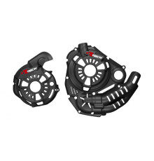 Racetech (rtech) 2024/07 комплект бічних кришок двигуна з технополімеру t7 revolution YAMAHA  700 '19-'24 колір чорний