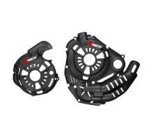 Racetech (rtech) 2024/07 комплект бічних кришок двигуна з технополімеру t7 revolution YAMAHA  700 '19-'24 колір чорний