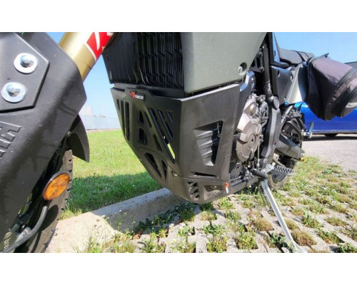 Racetech (rtech) 2024/07 технополімерна кришка двигуна (верхня) t7 revolution YAMAHA 700 '19-'24 колір чорний