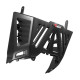 Racetech (rtech) 2024/07 технополімерна кришка двигуна (верхня) t7 revolution YAMAHA 700 '19-'24 колір чорний
