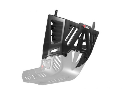Racetech (rtech) 2024/07 технополімерна кришка двигуна (верхня) t7 revolution YAMAHA 700 '19-'24 колір чорний