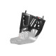 Racetech (rtech) 2024/07 технополімерна кришка двигуна (верхня) t7 revolution YAMAHA 700 '19-'24 колір чорний