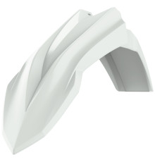 Переднє крило polisport beta rr250/300 2t 350/400/450 4t '13-'24, xtrainere '20-'24 колір білий oem