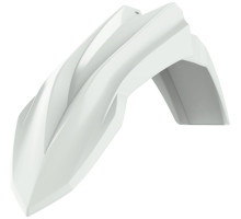 Переднє крило polisport beta rr250/300 2t 350/400/450 4t '13-'24, xtrainere '20-'24 колір білий oem