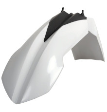 Переднє крило polisport ktm sx/sx-f 07-12, exc/exc-f 08-13, xc/x-f 08-13 колір білий