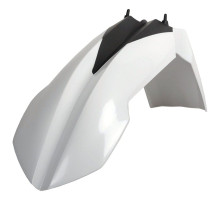 Переднє крило polisport ktm sx/sx-f 07-12, exc/exc-f 08-13, xc/x-f 08-13 колір білий
