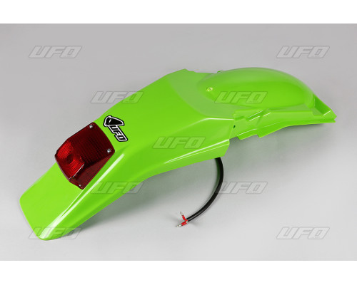 UFO заднє крило kawasaki kdx 200 '95-18 з лампою зеленого кольору