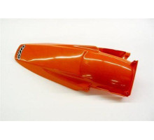 Заднє крило UFO ktm 2t '98-'03, 4t '00-'03 крило без боковин колір помаранчевий