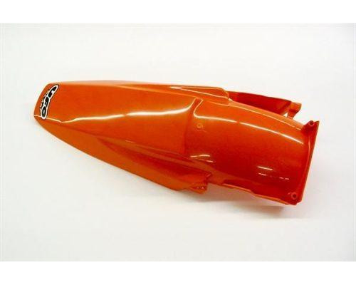 Заднє крило UFO ktm 2t '98-'03, 4t '00-'03 крило без боковин колір помаранчевий