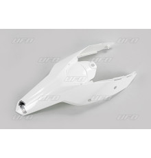 Заднє крило UFO ktm exc '08-'11 з задніми боковинами білого кольору